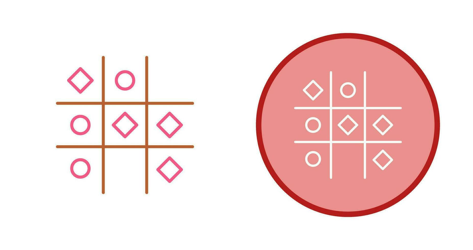 Tic Tac Toe Vector Icon