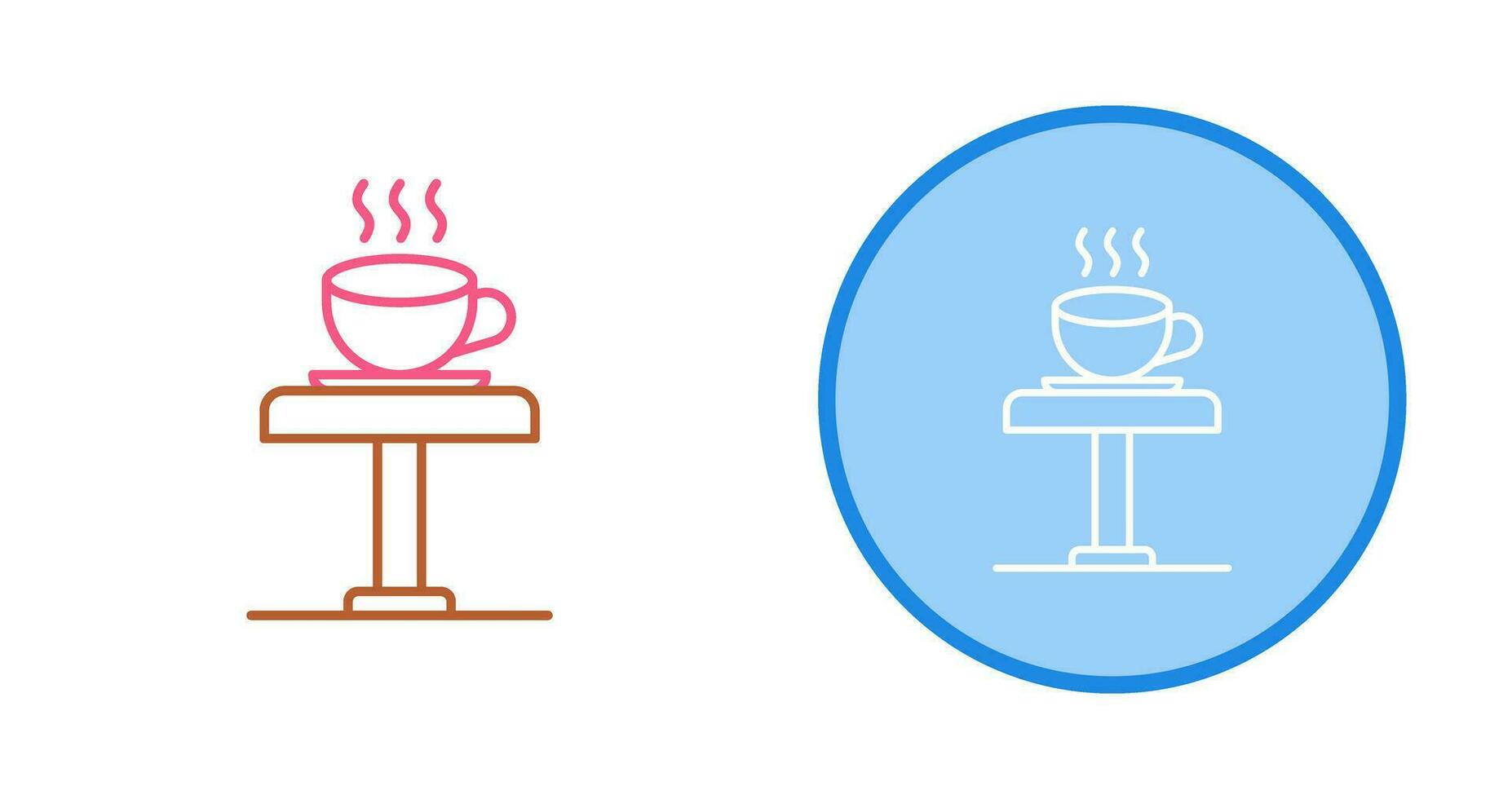 Coffee Table Vector Icon