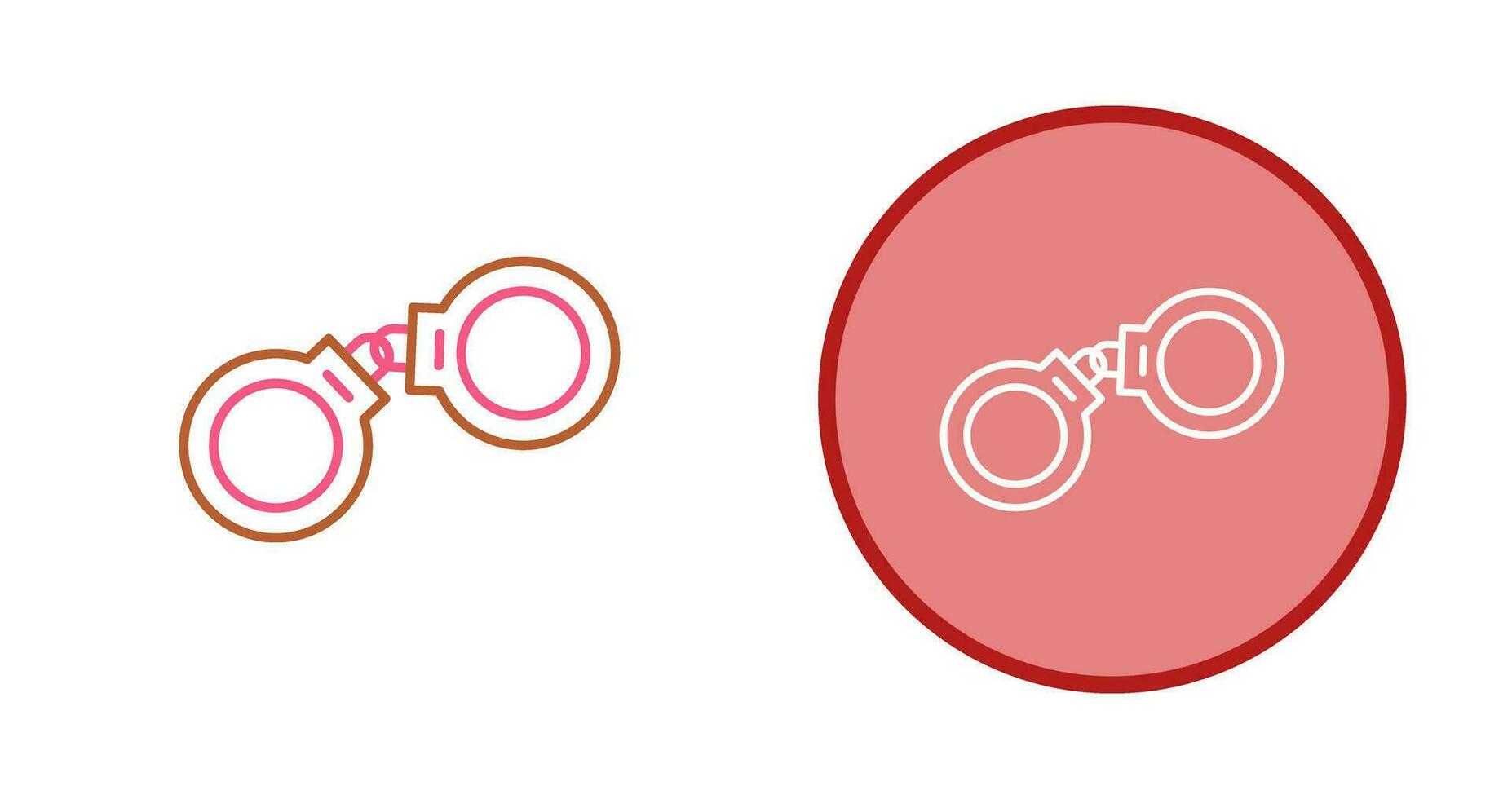 Handcuffs Vector Icon