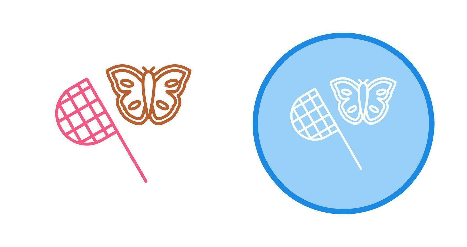 Butterfly Catcher Vector Icon