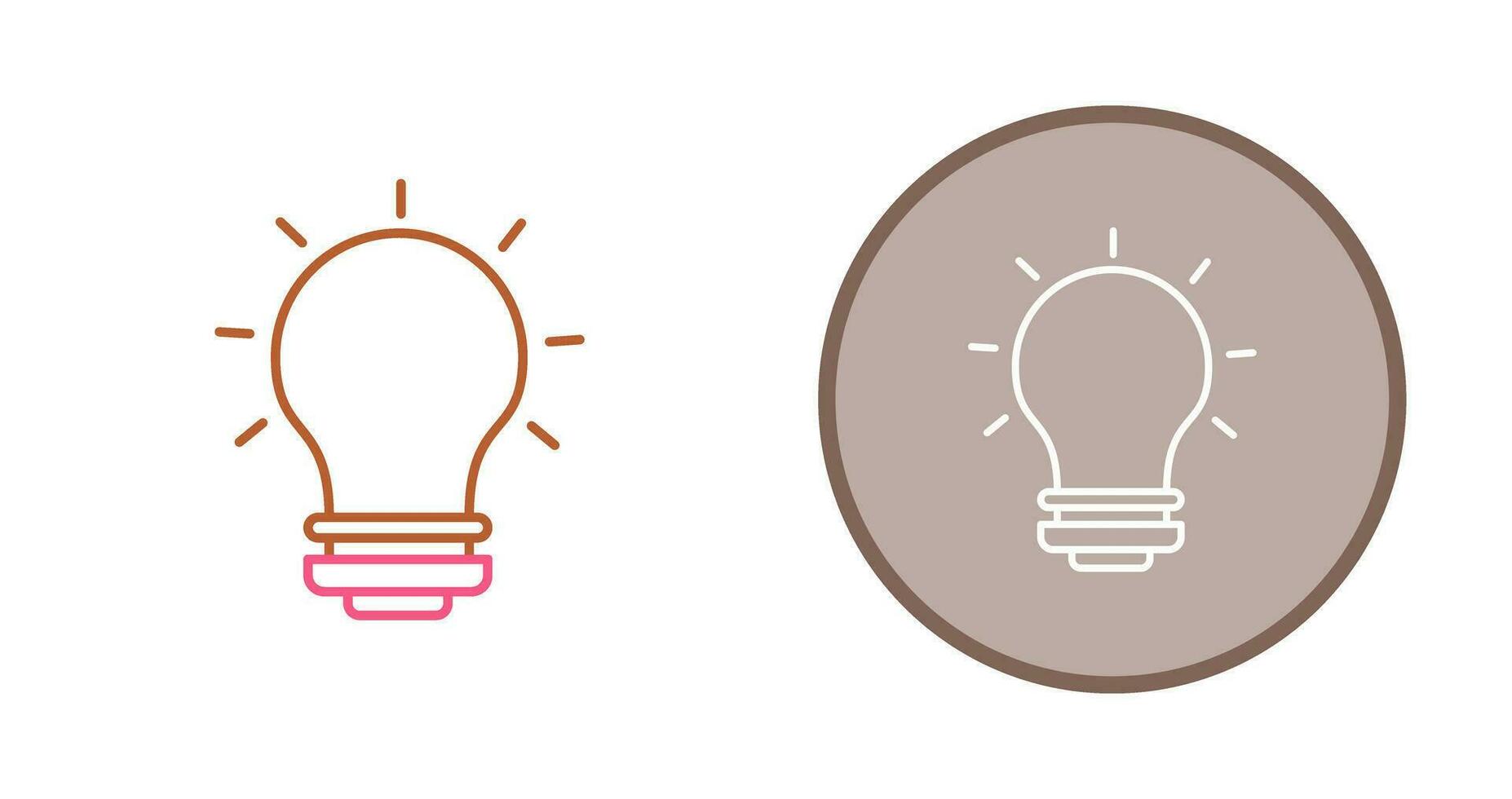 Light Bulb Vector Icon