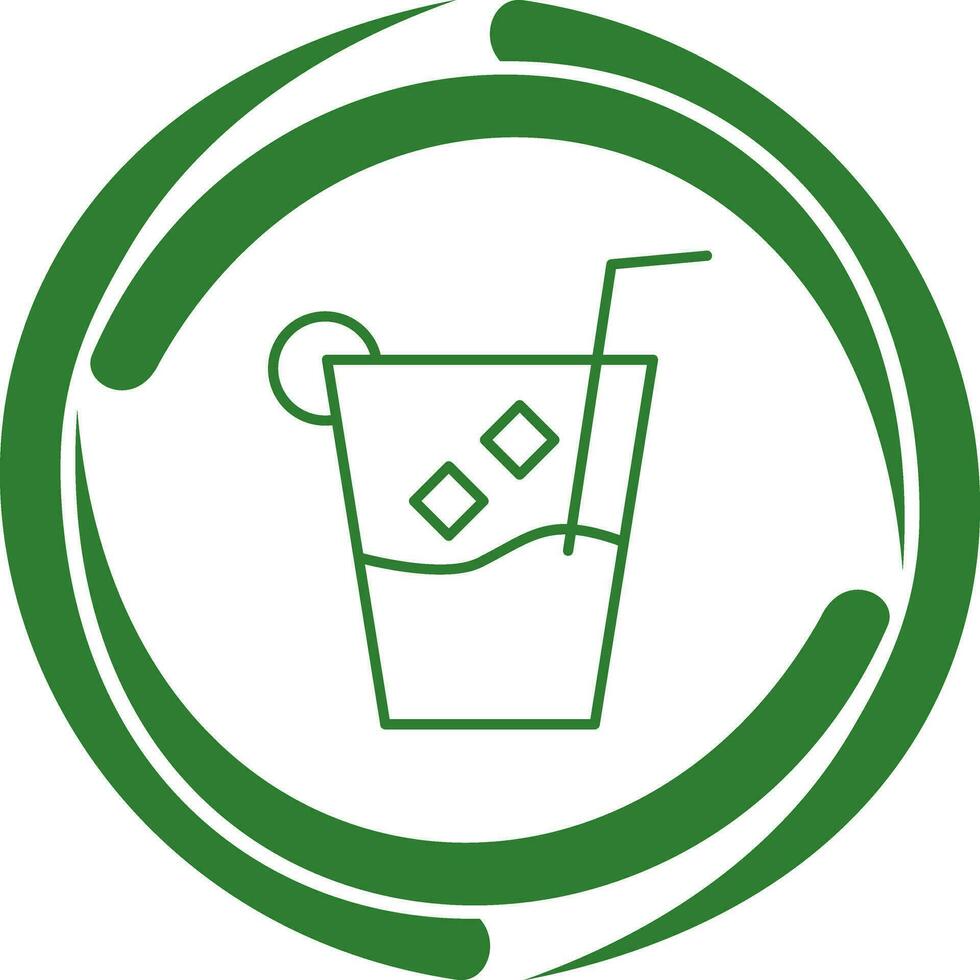 Unique Whiskey Sour Vector Icon