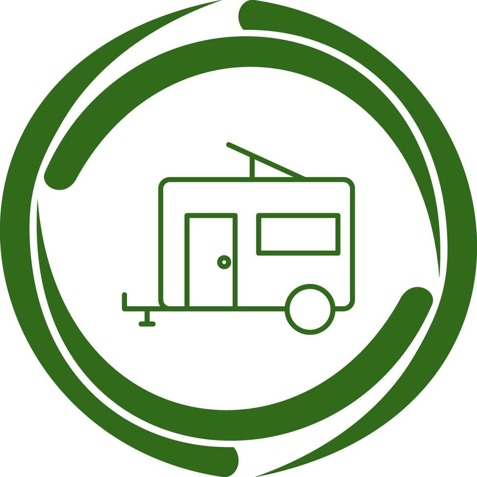 Trailer Vector Icon