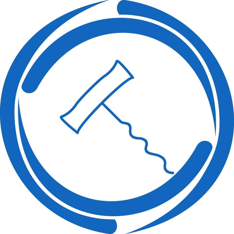 Unique Corkscrew Vector Icon