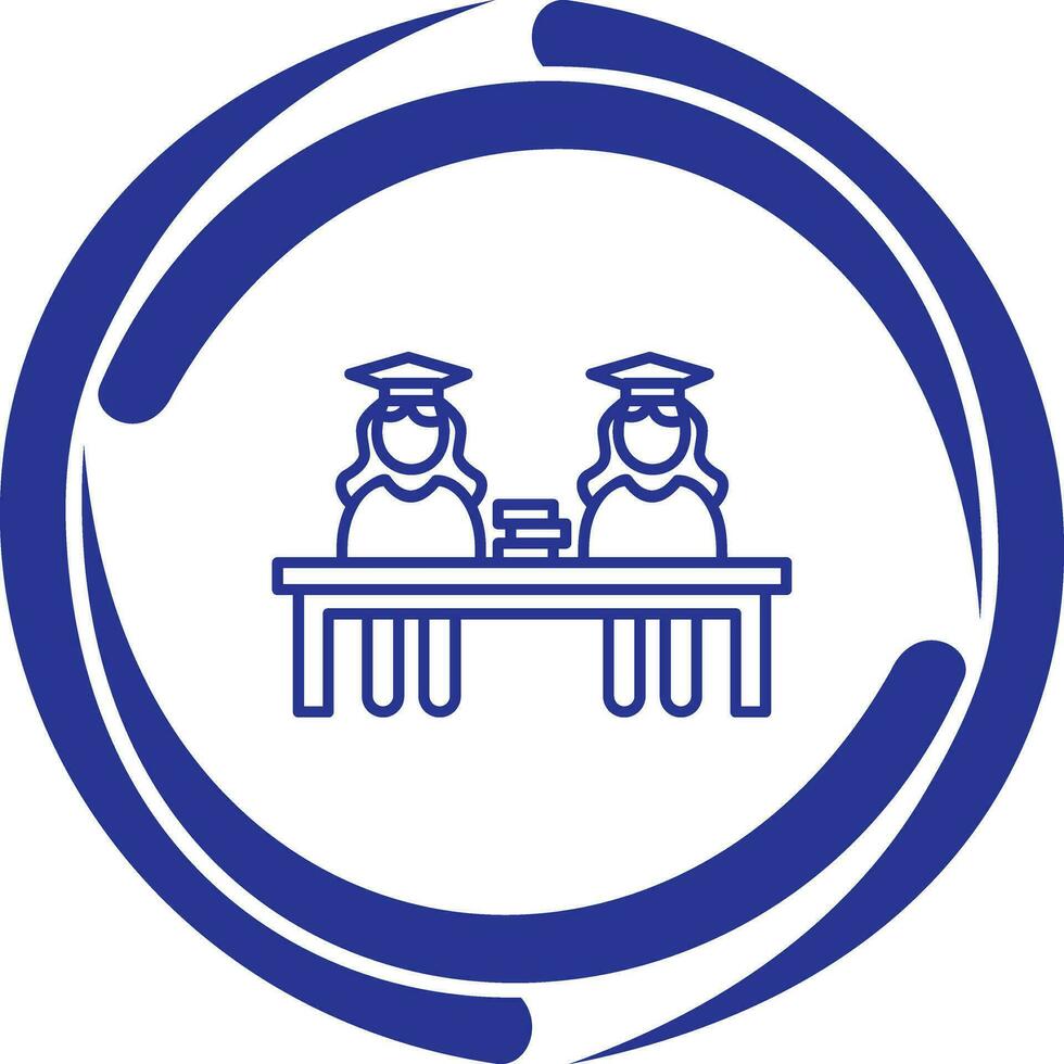 Unique Combined Study Vector Icon