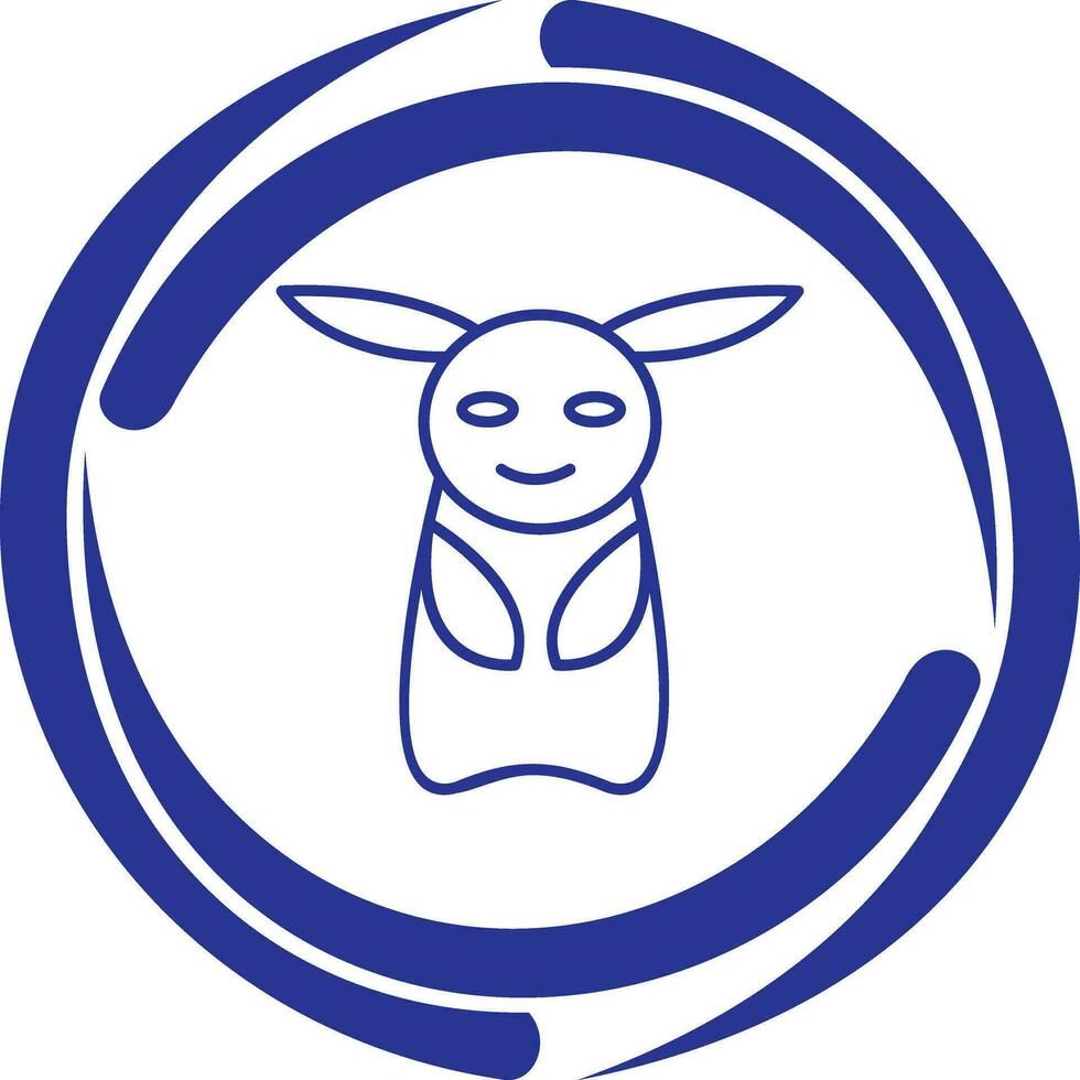 Unique Game Character Vector Icon