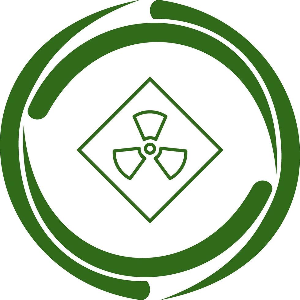 Radiation Vector Icon