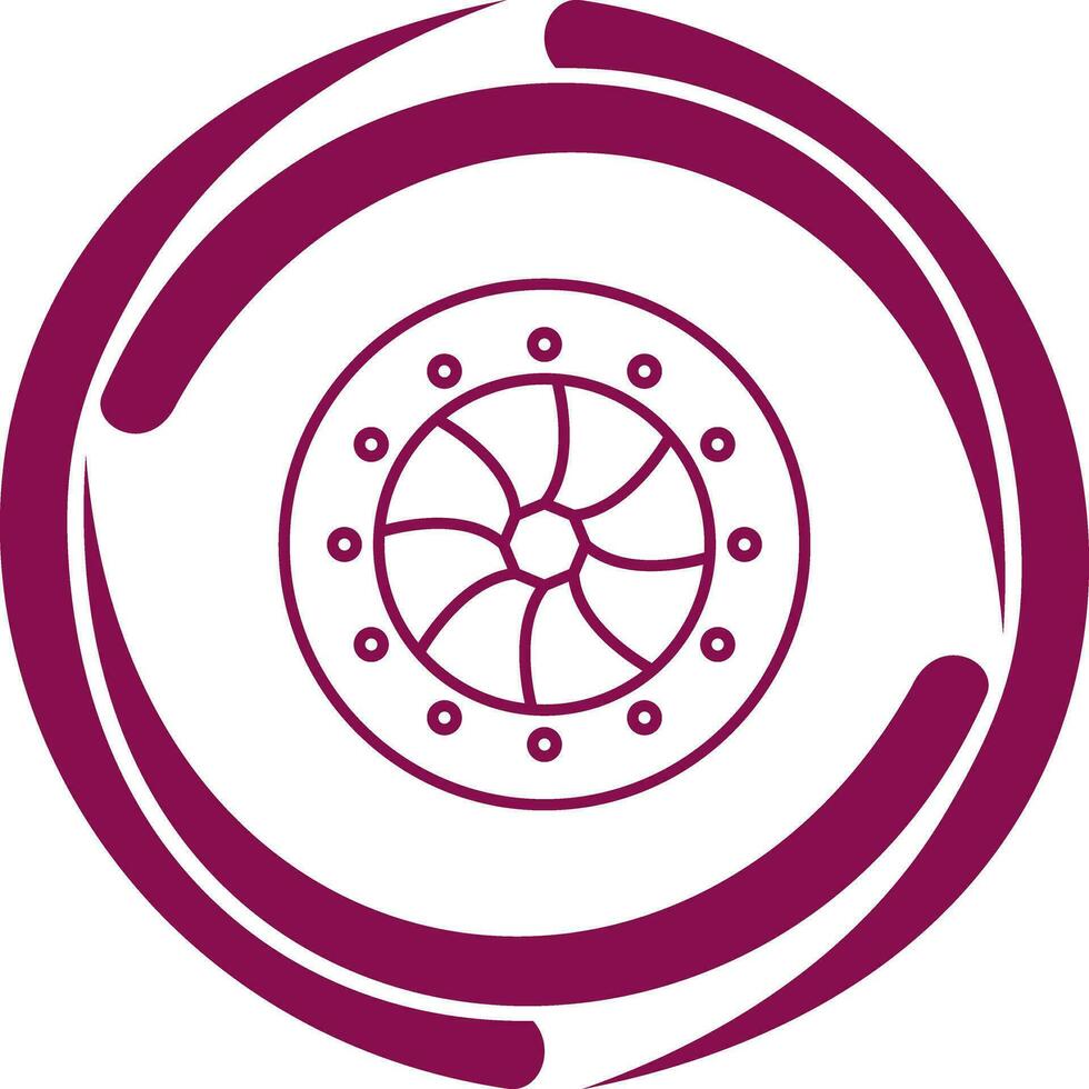 Unique Optical Diaphram Vector Icon