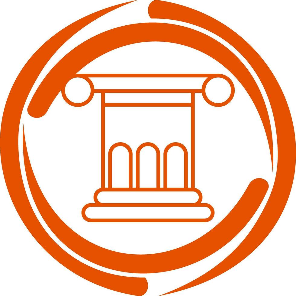 Roman Law Vector Icon