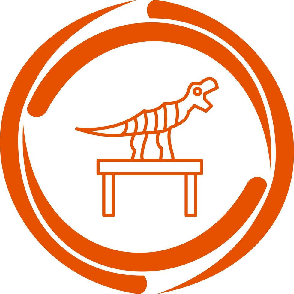 Bones Exhibit Vector Icon