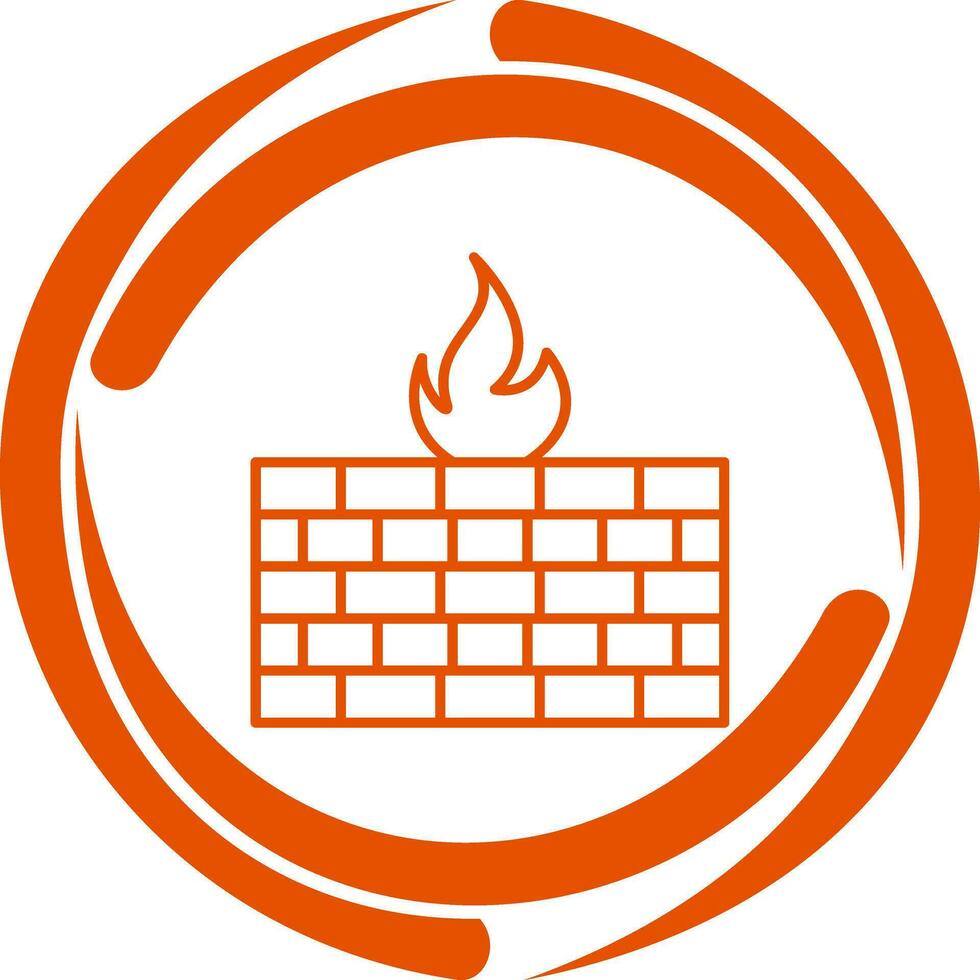 Firewall Vector Icon