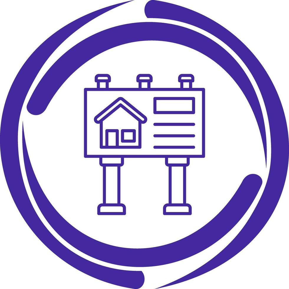 Billboard Vector Icon