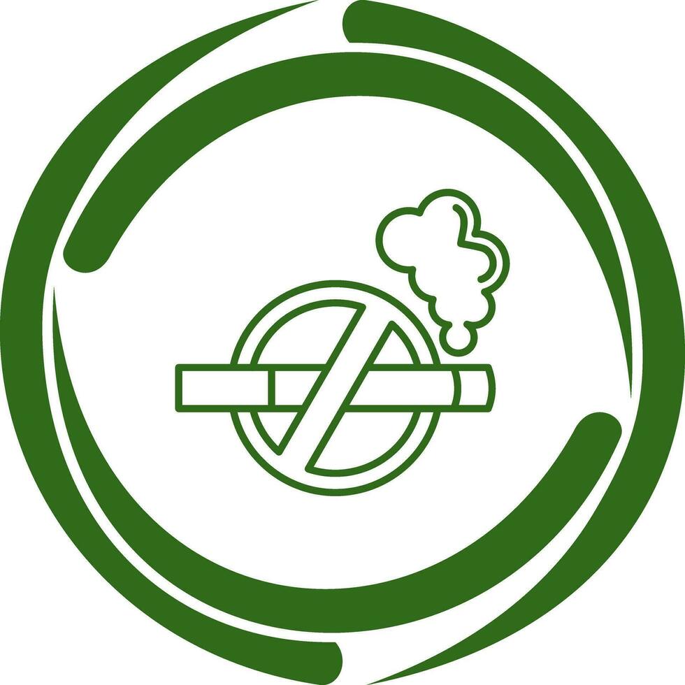 No Tobacco Vector Icon