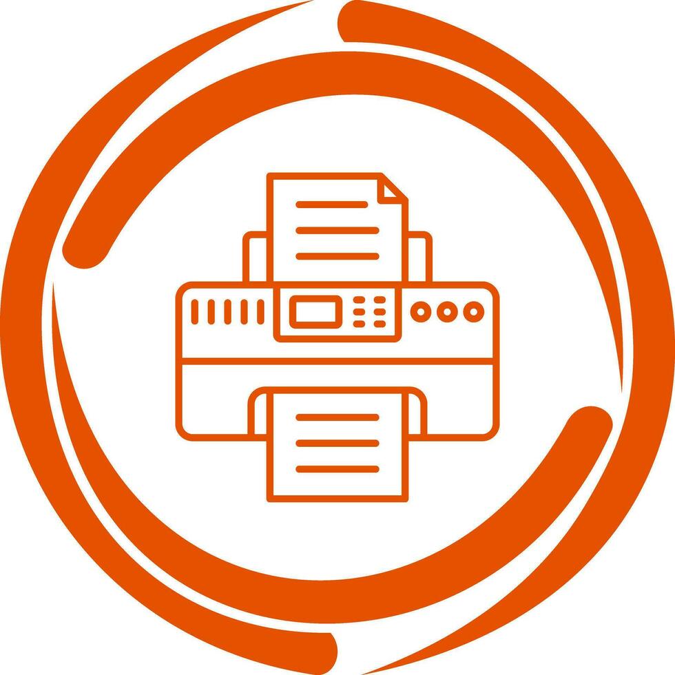 Printer Vector Icon