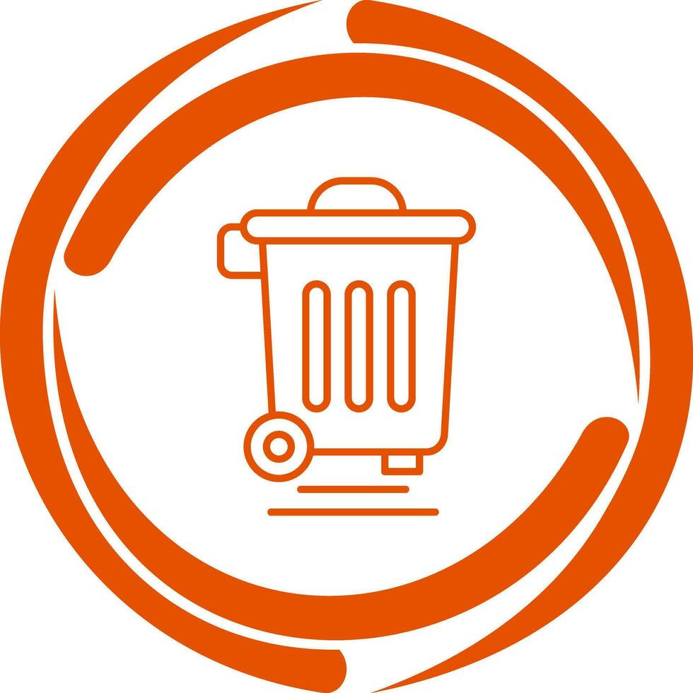 Dustbin Vector Icon
