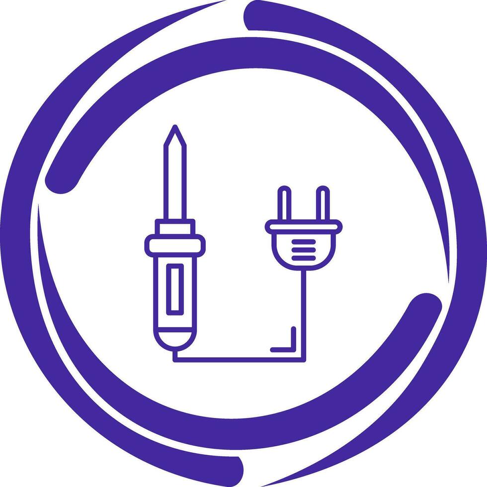 Soldering Iron Vector Icon
