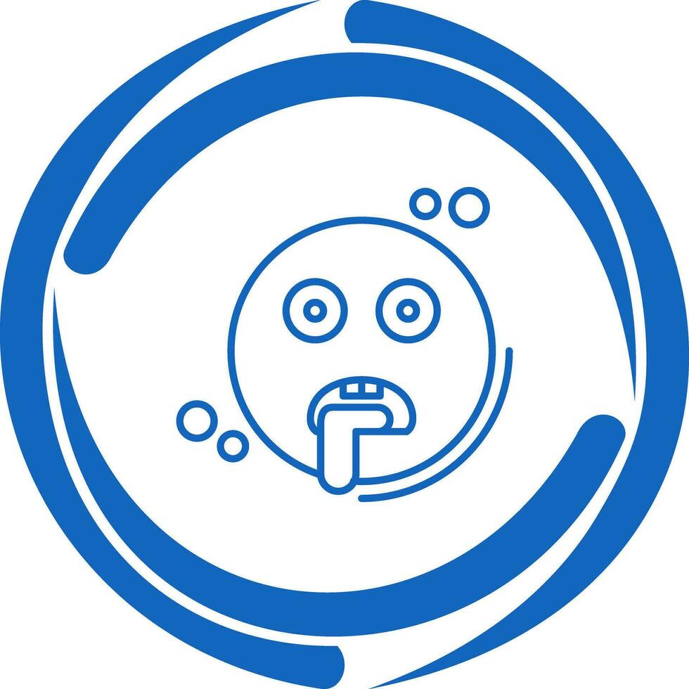 Drooling Vector Icon