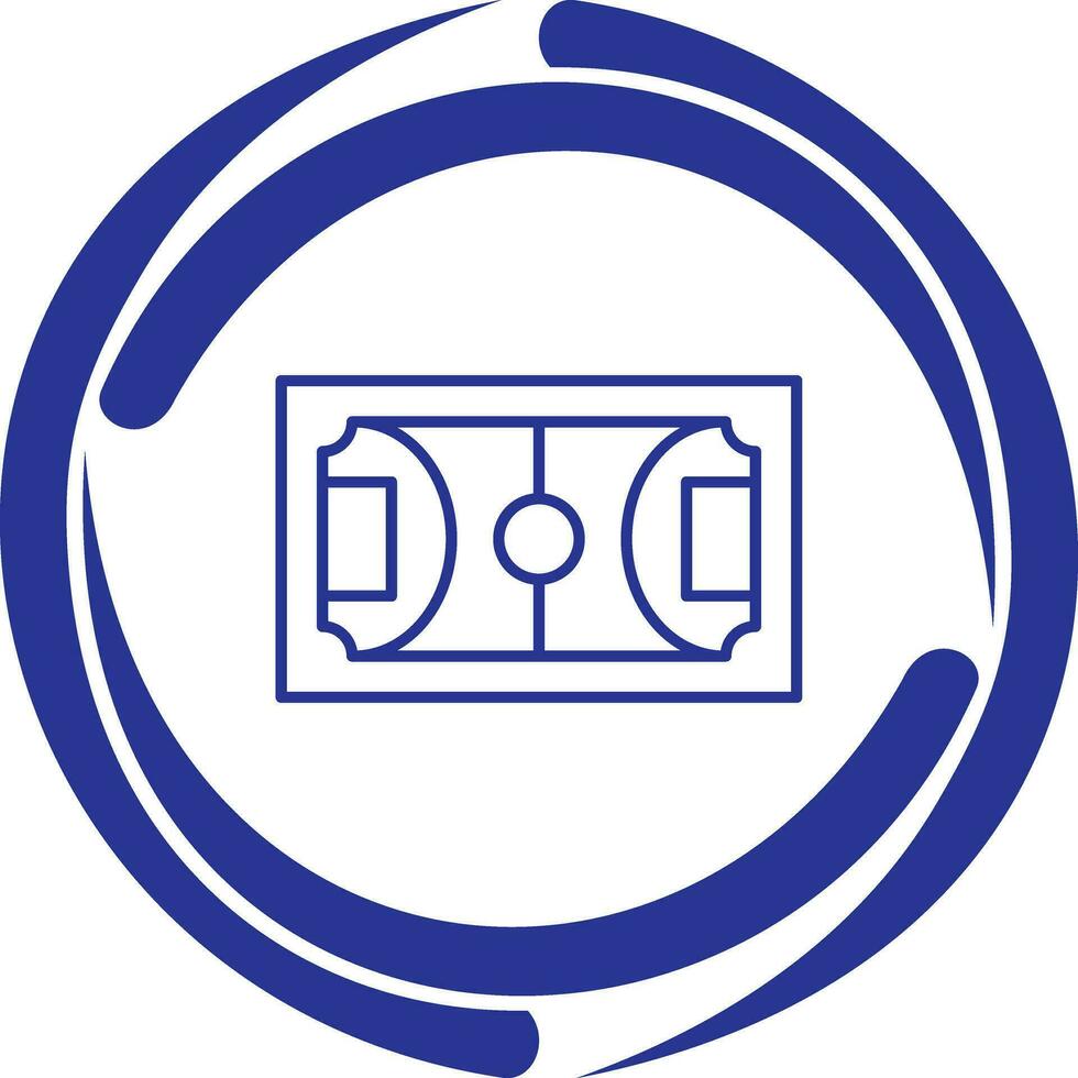 Football Field Vector Icon