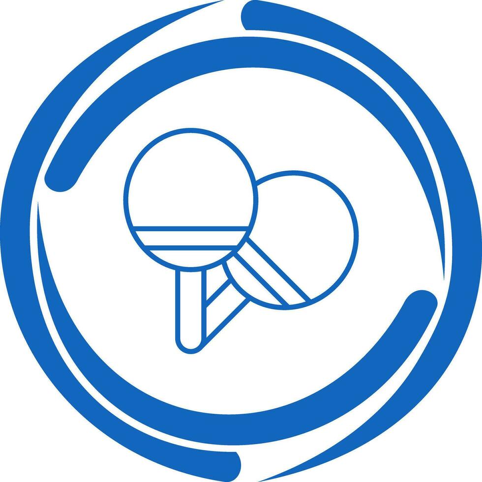 Ping Pong Vector Icon