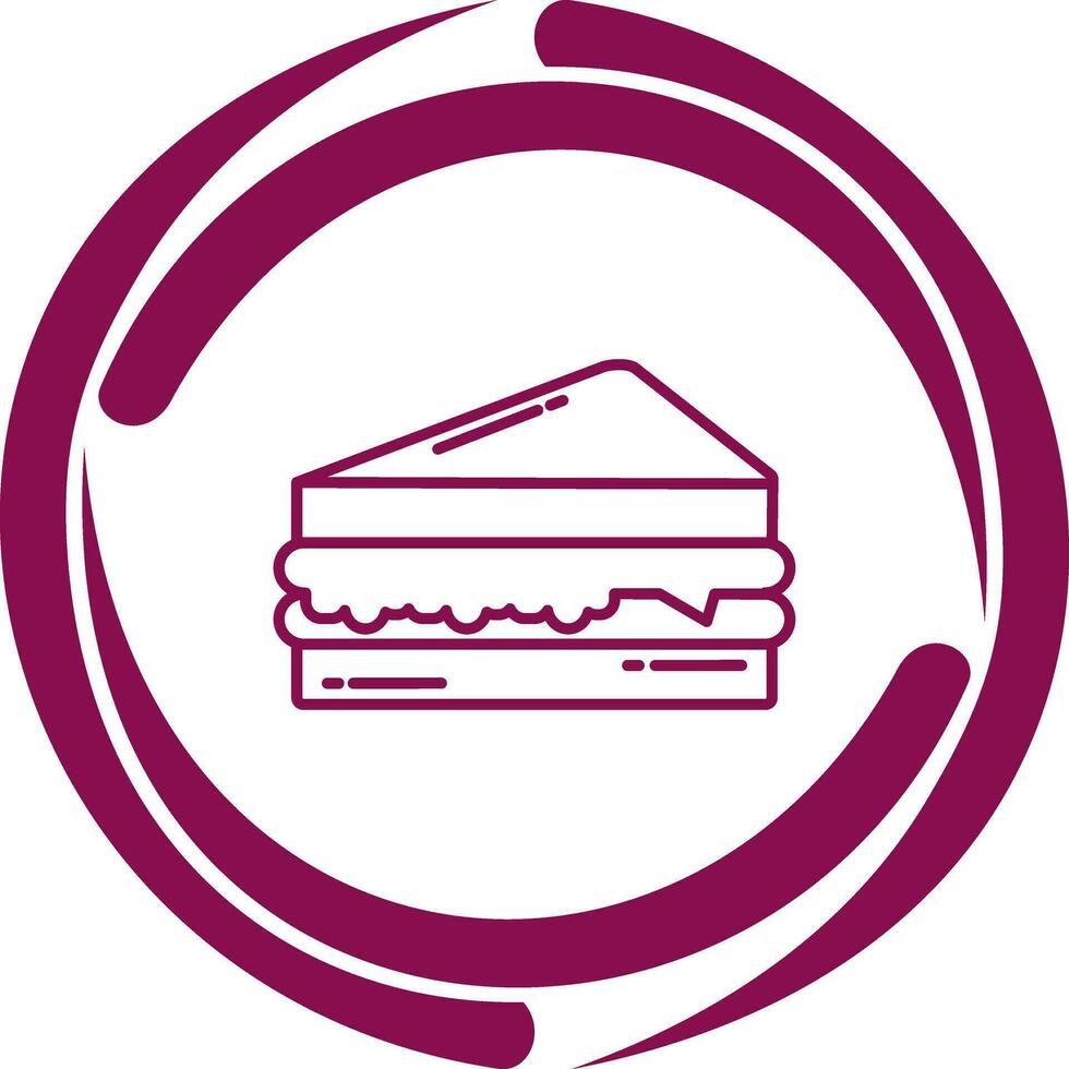Sandwich Vector Icon