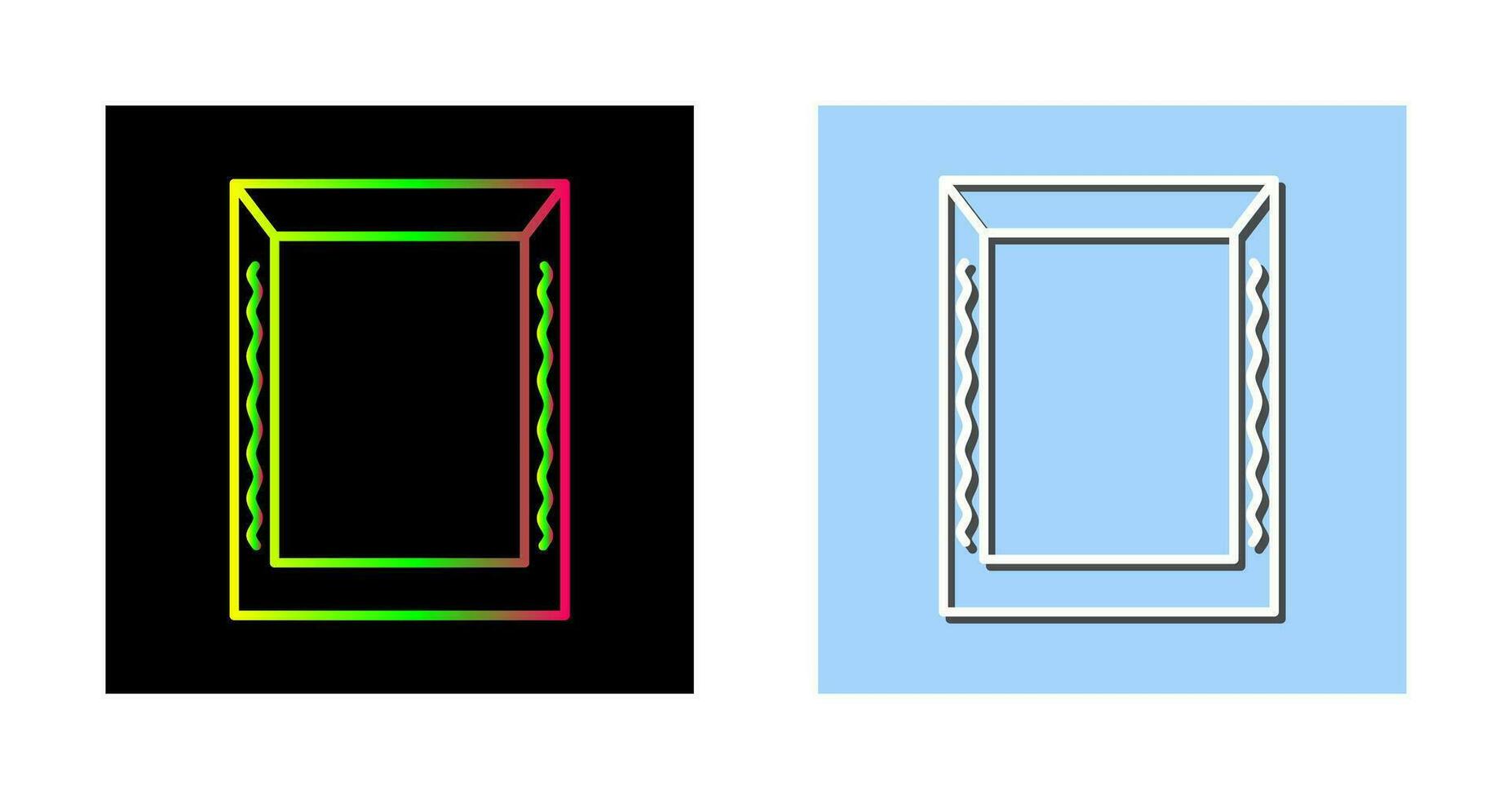Unique Frame Vector Icon