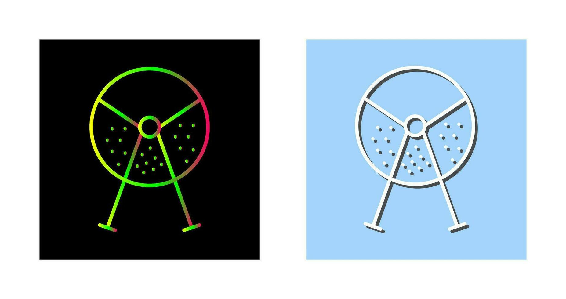 Lottery Machine Vector Icon