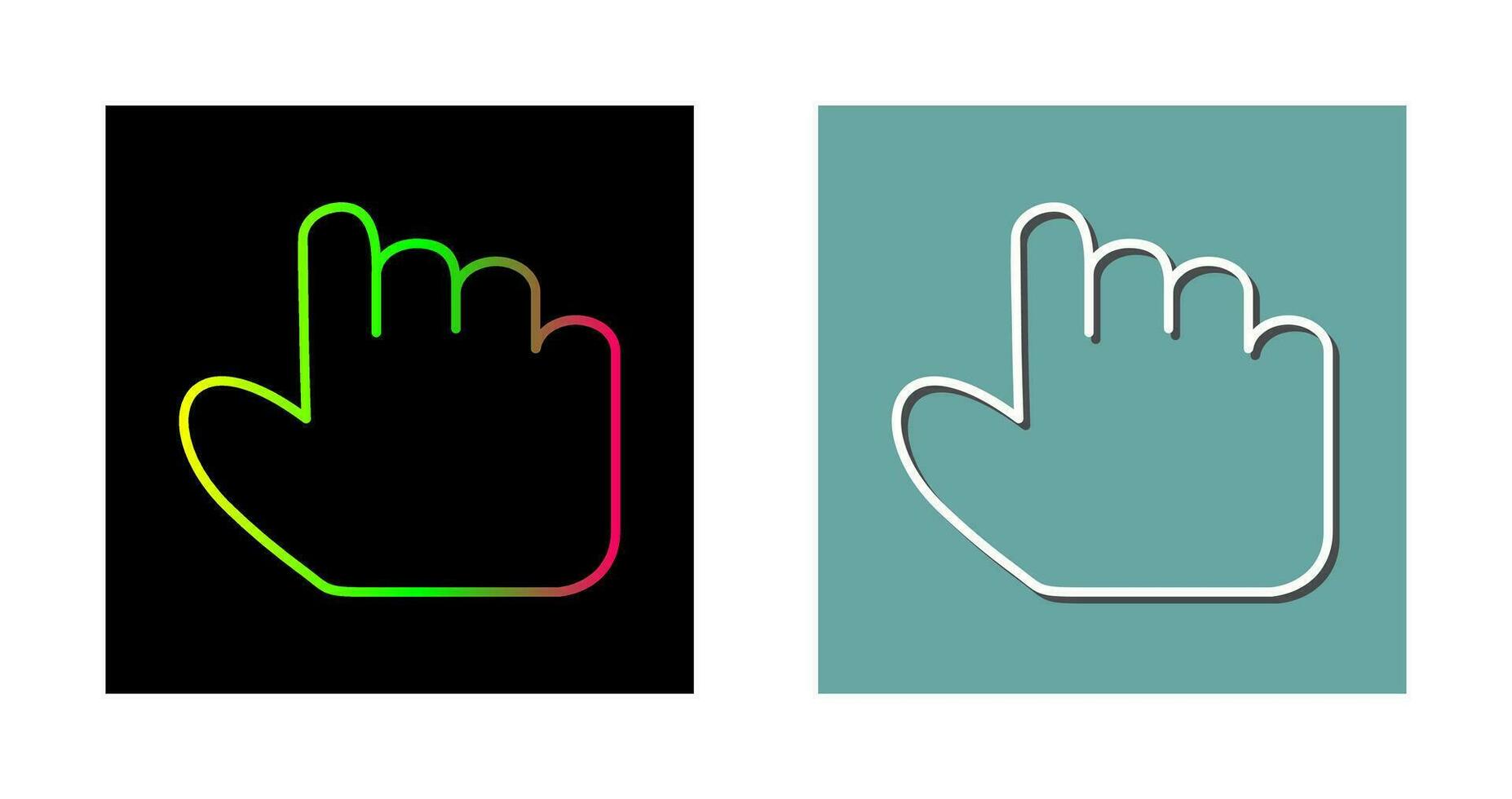 Unique Hold Vector Icon