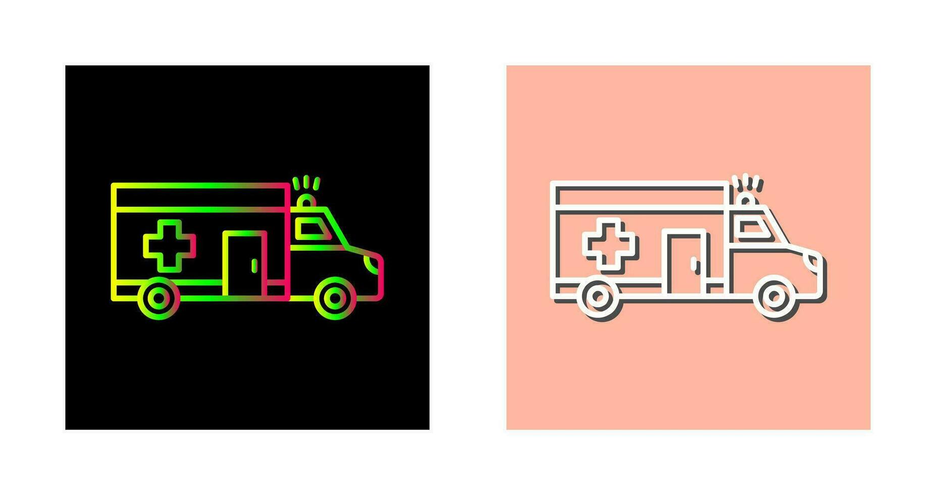 Ambulance Vector Icon