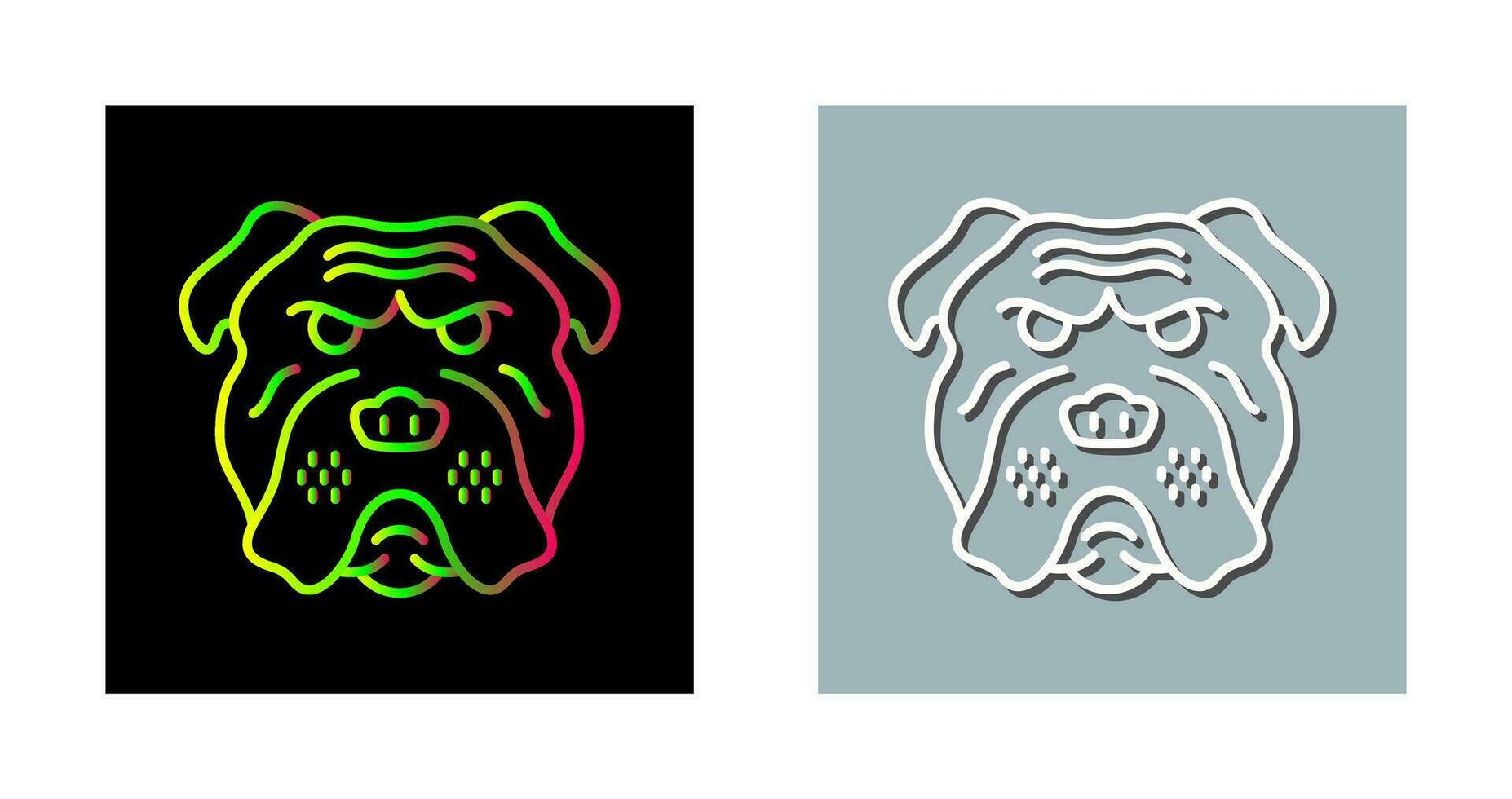 Bulldog Vector Icon