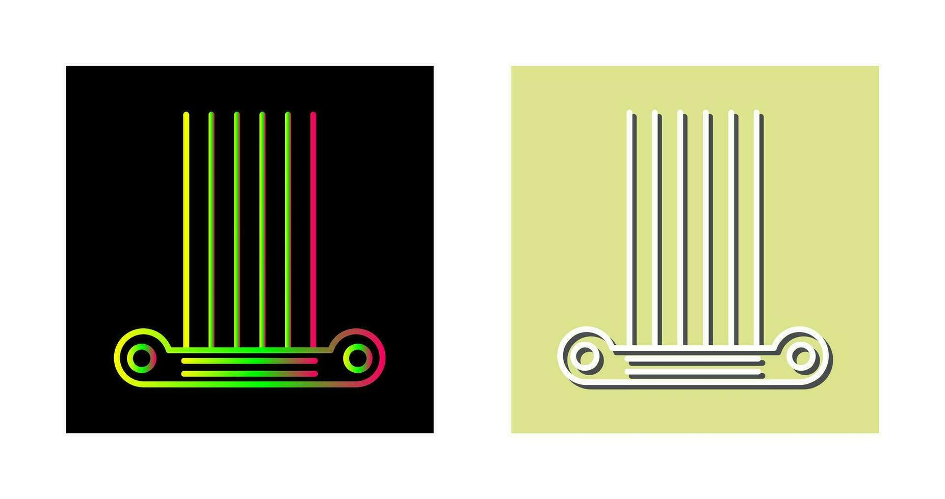 icono de vector de columna