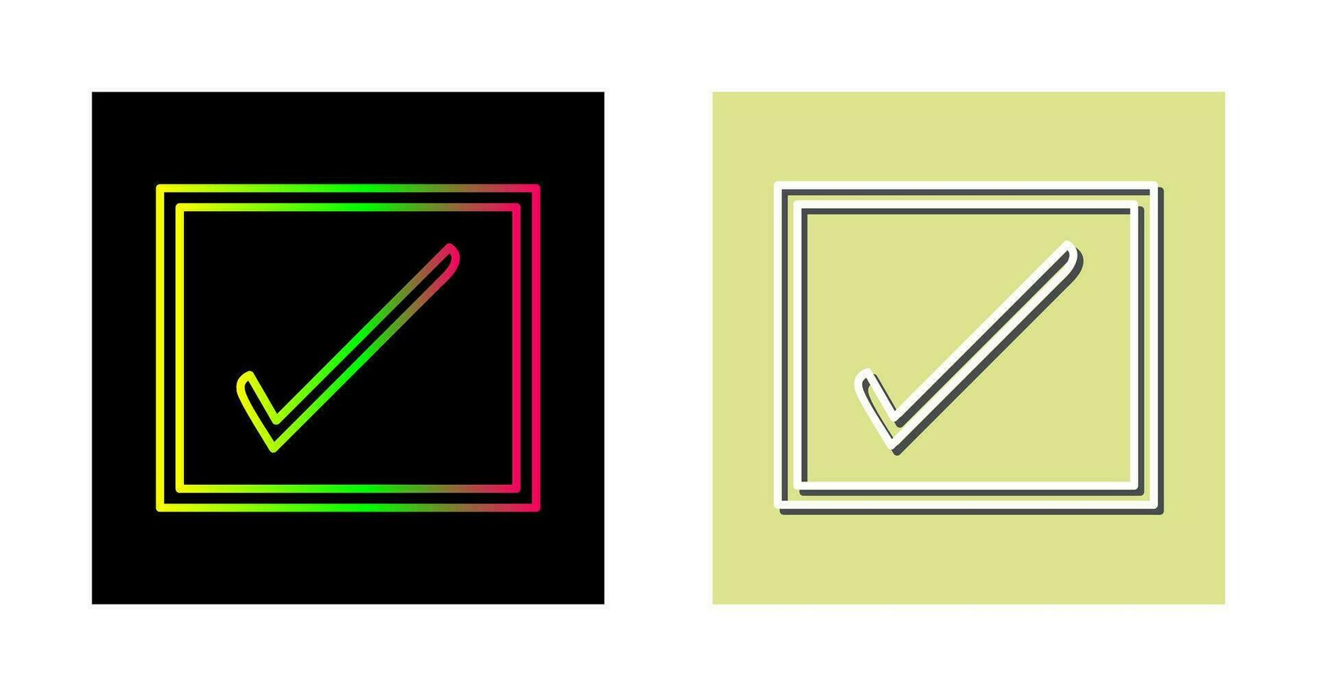 Checkbox Vector Icon