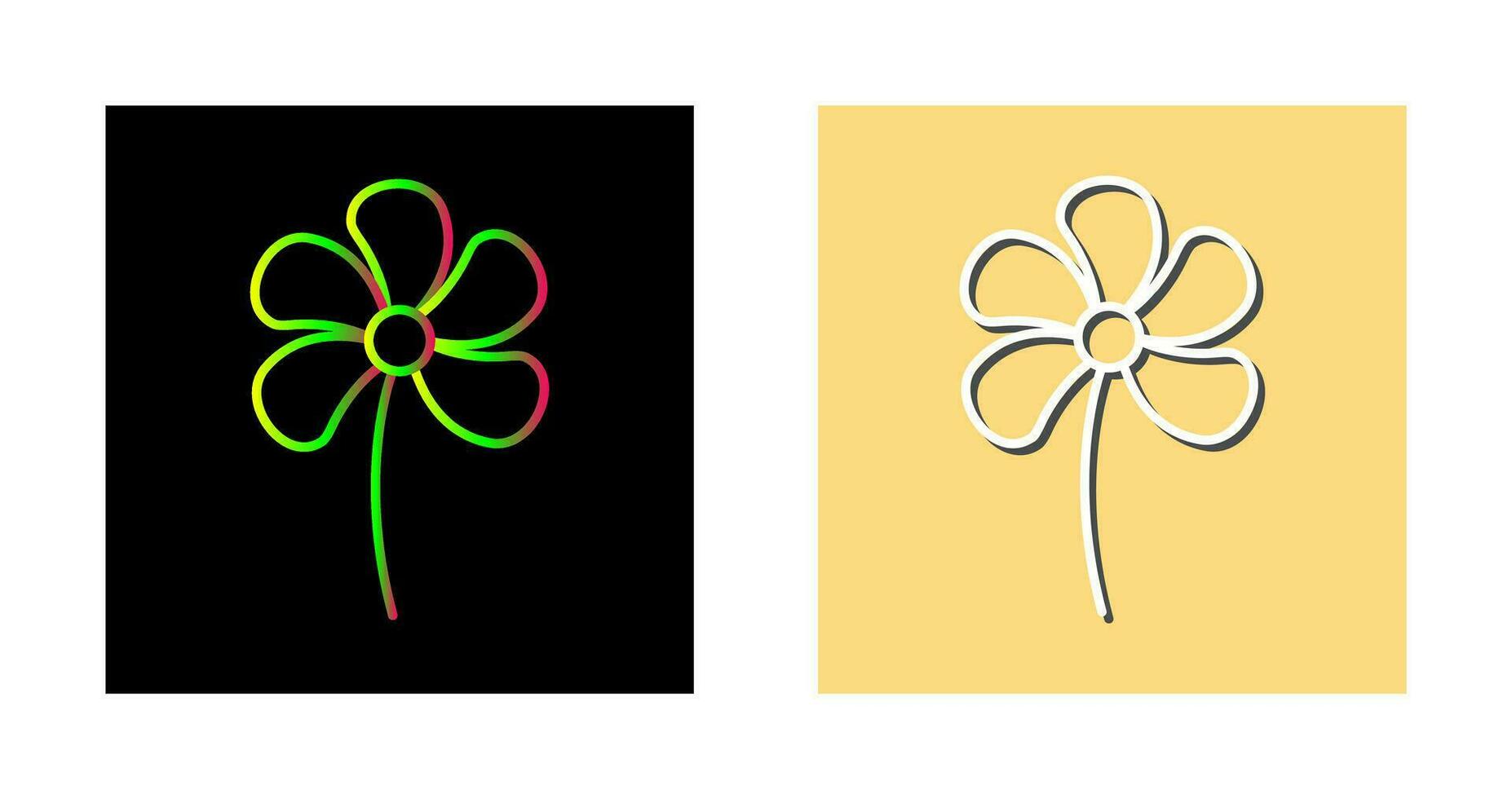 Small flowers Vector Icon