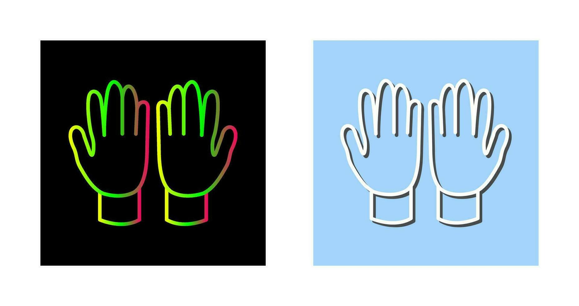 Gardening Gloves Vector Icon