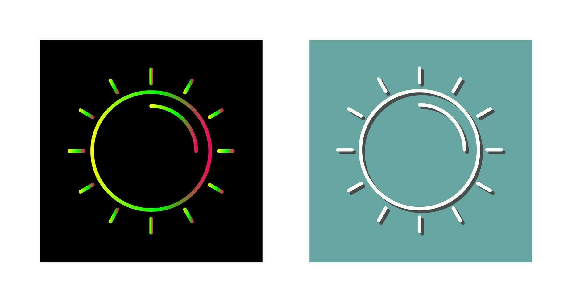 Sun Vector Icon