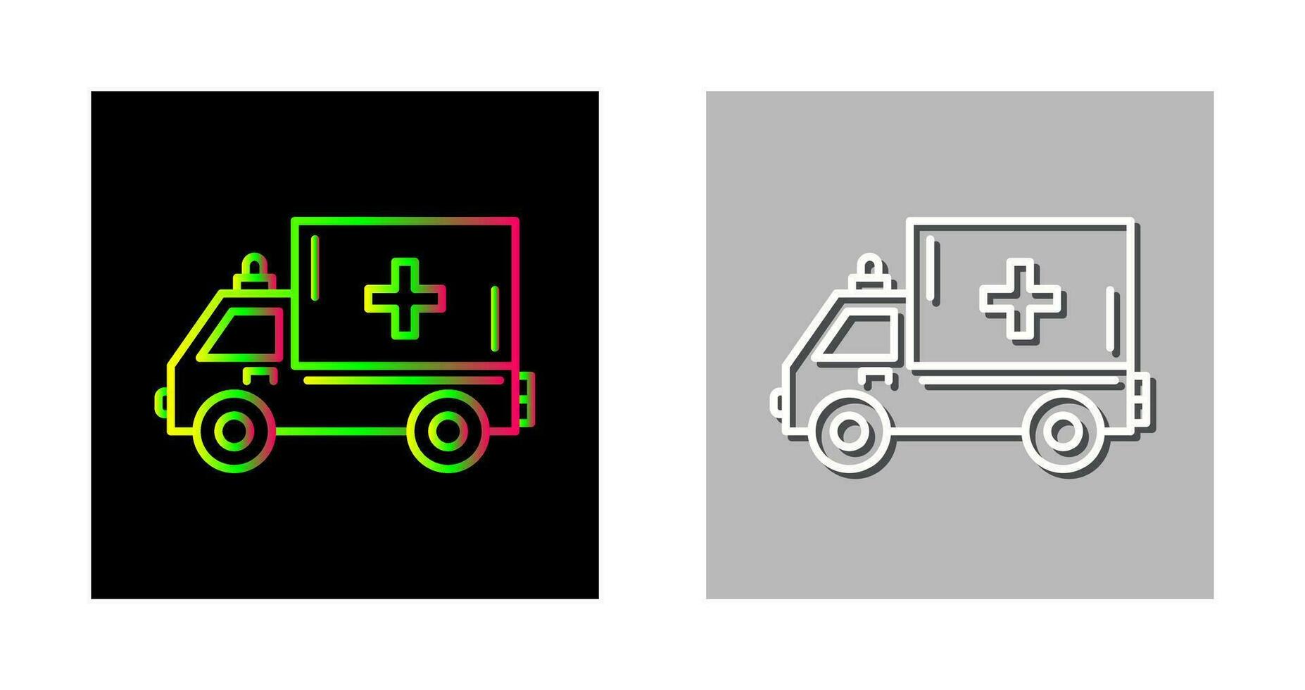Ambulance Vector Icon