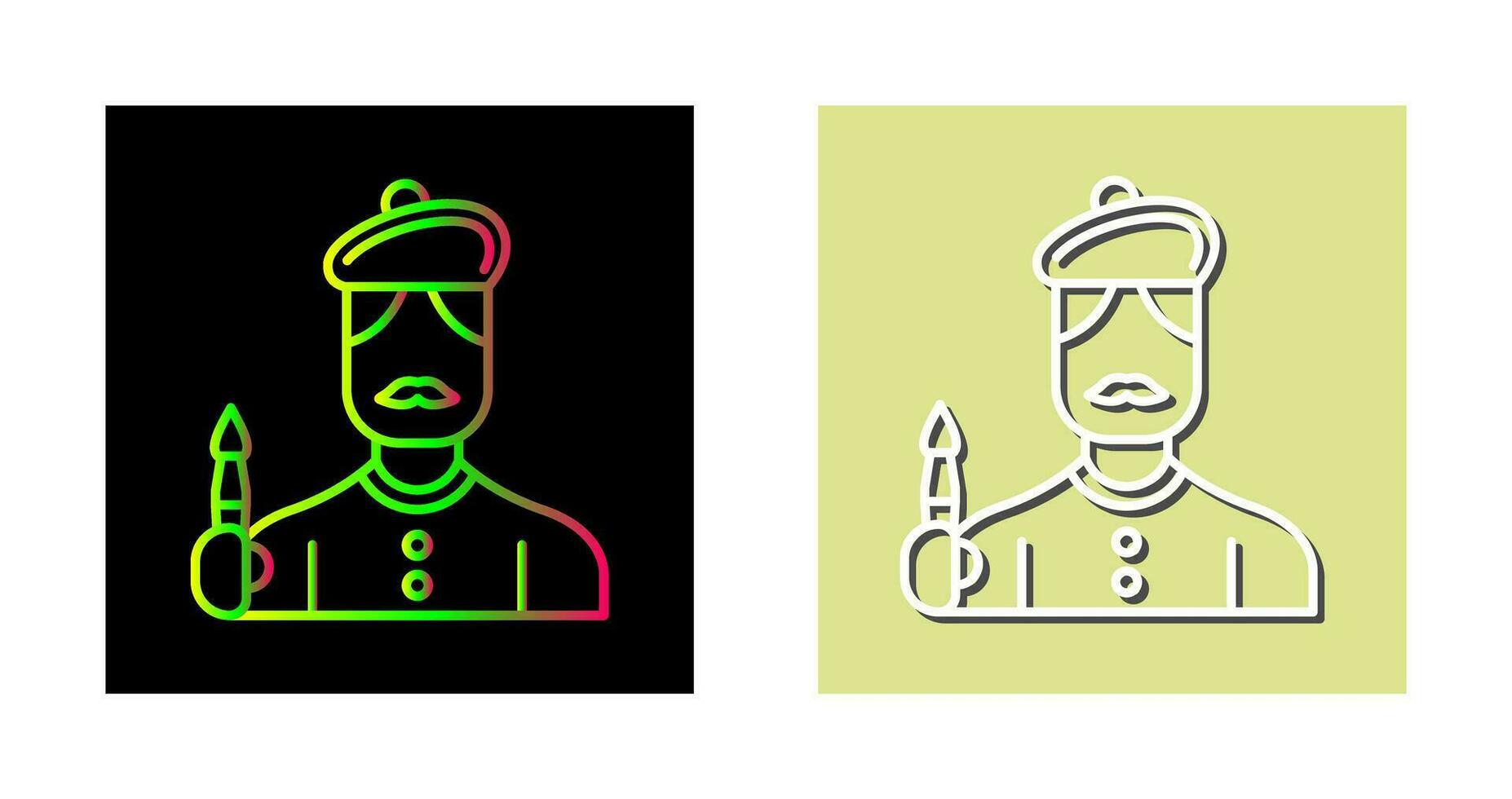 Artist Vector Icon