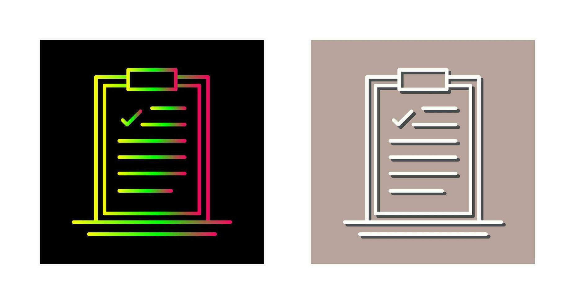 Clipboard Vector Icon
