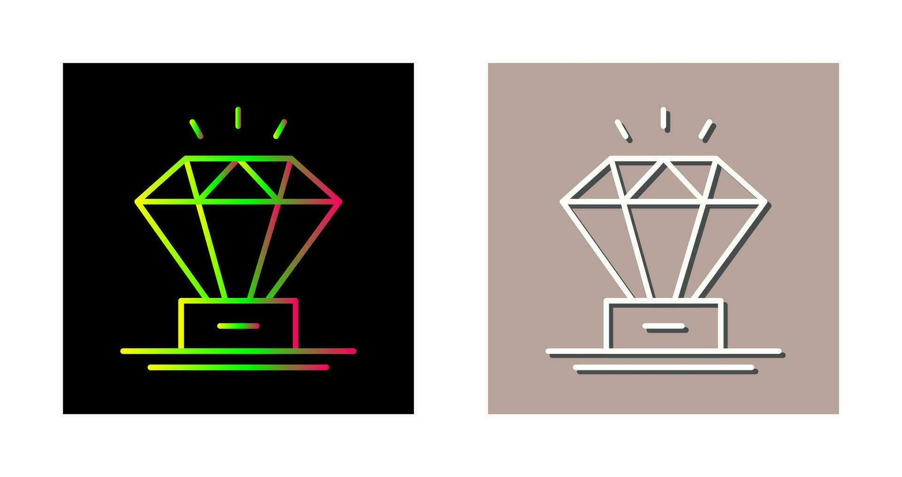 Diamond Vector Icon