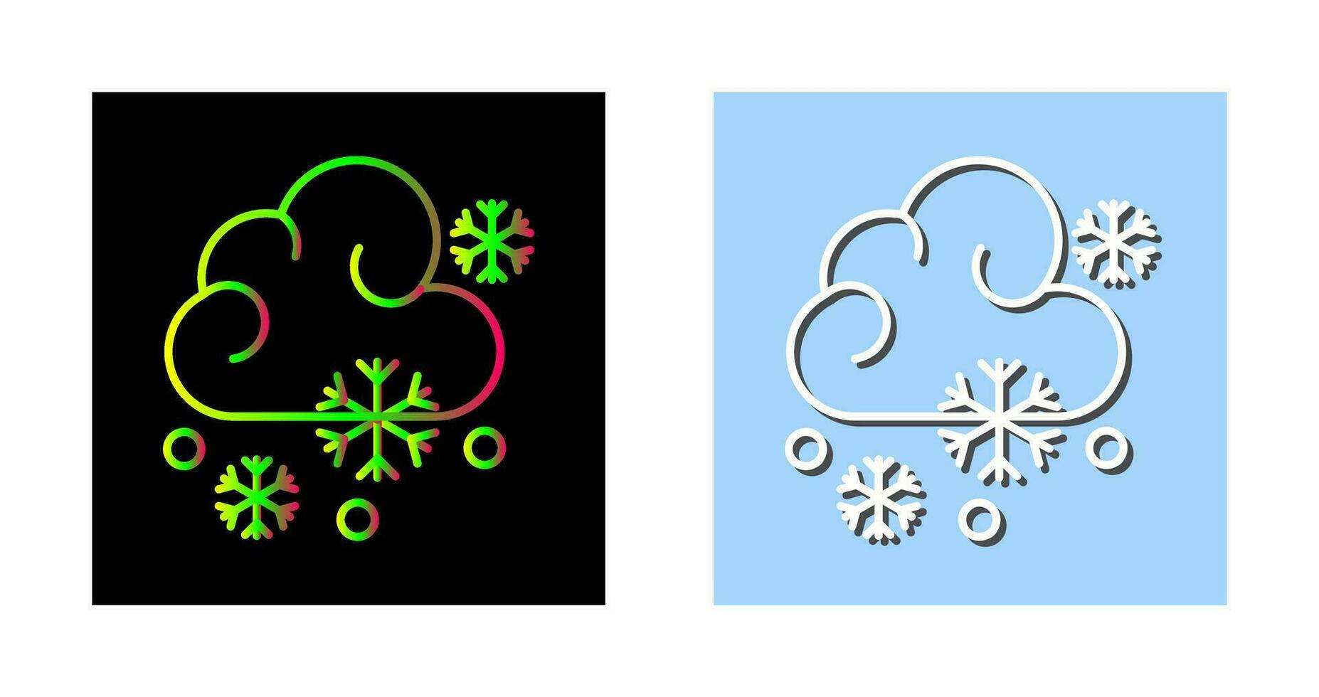 Snowy Vector Icon