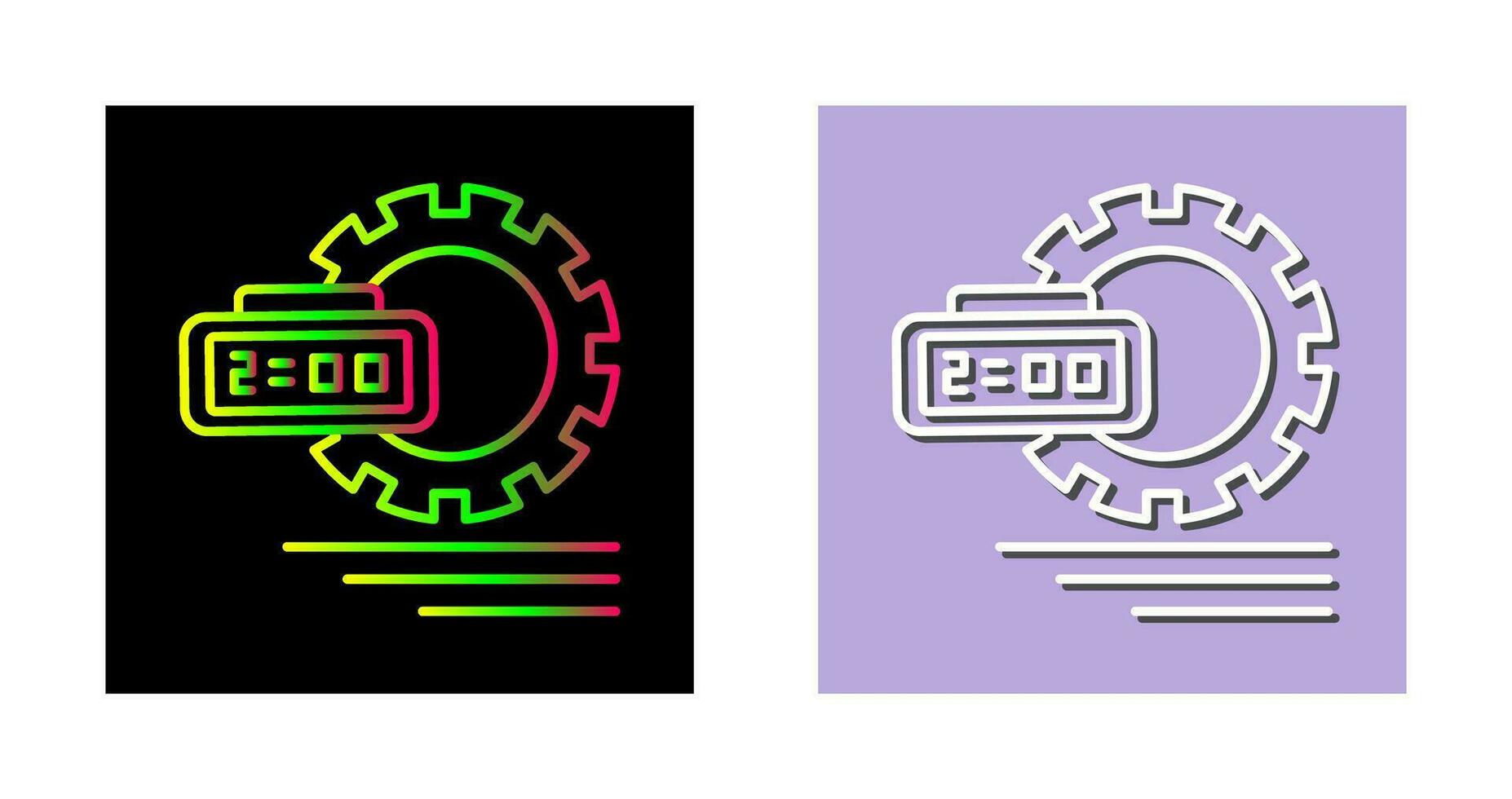 Time Management Vector Icon
