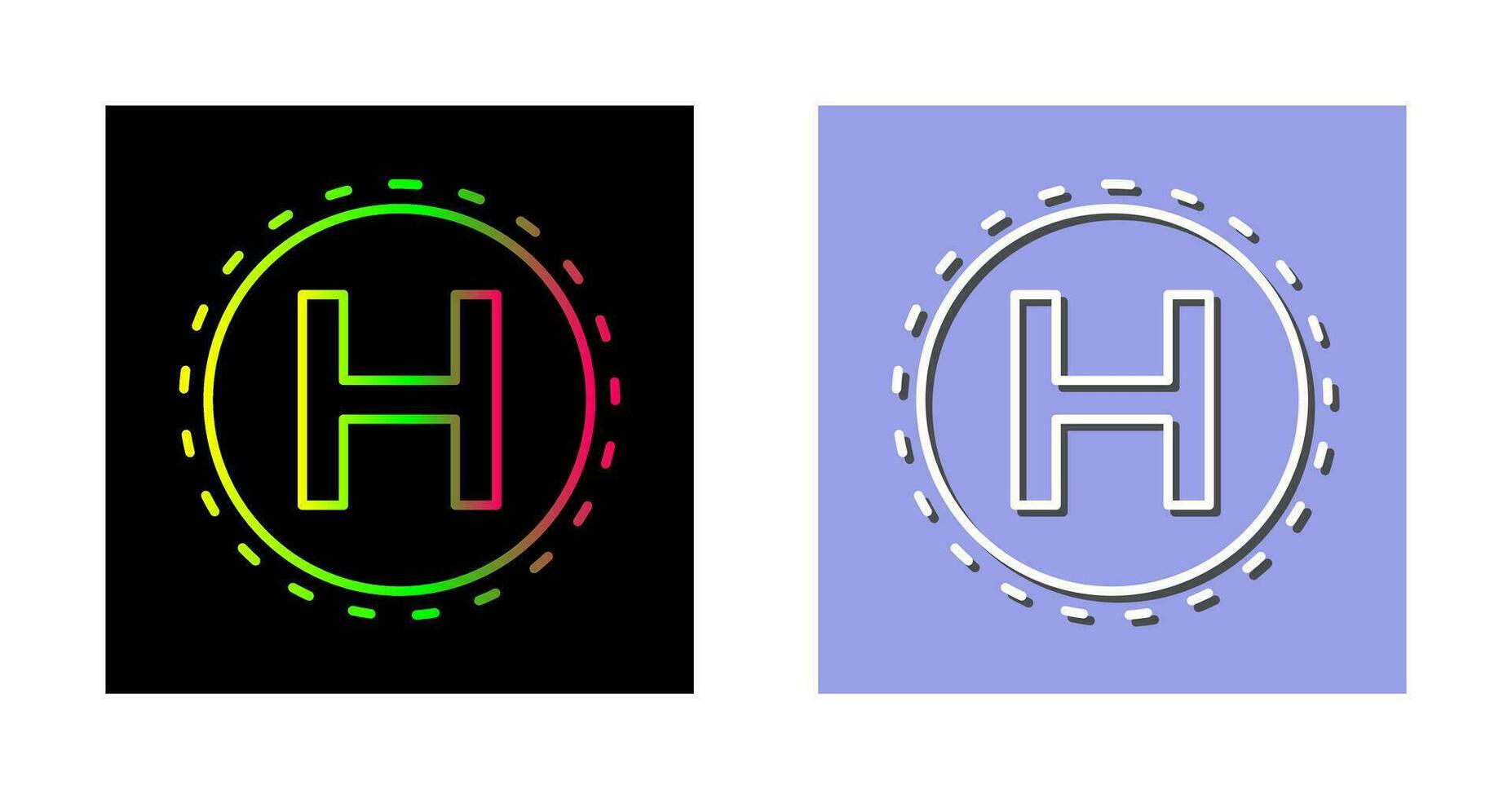 Helipad Vector Icon