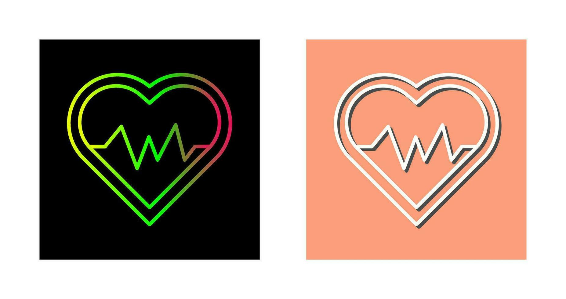 Heart Beat Vector Icon