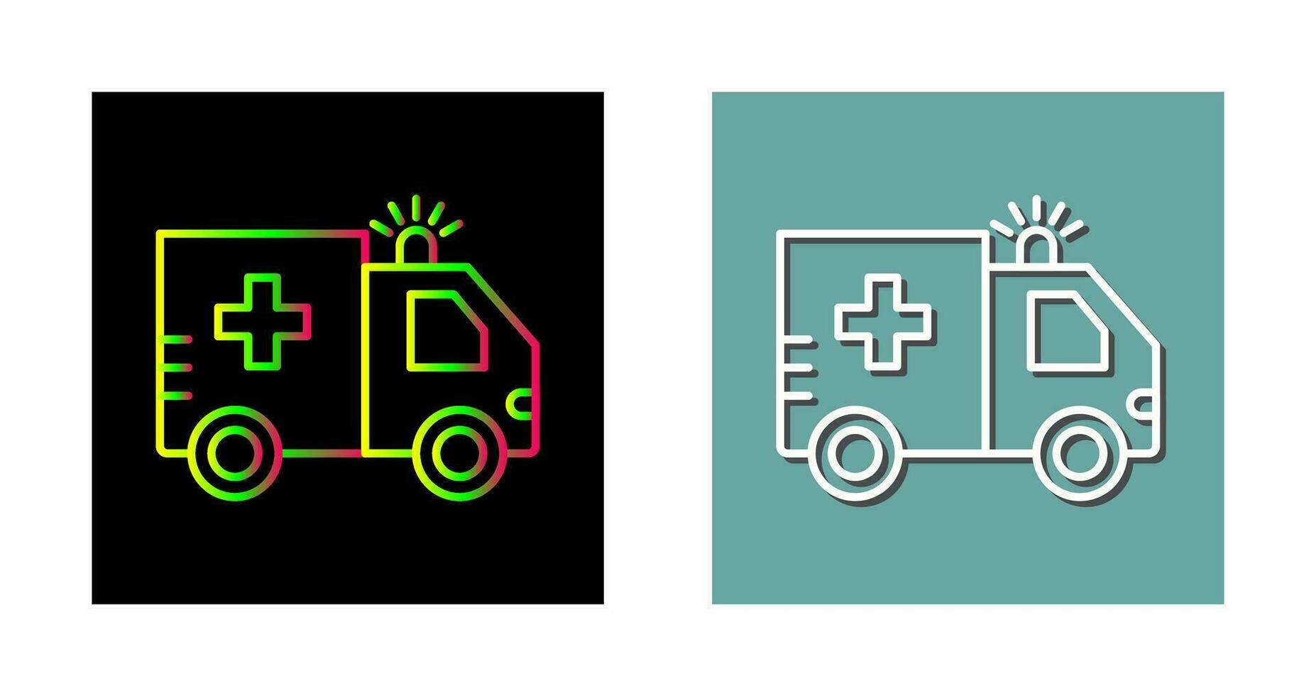 Ambulance Vector Icon