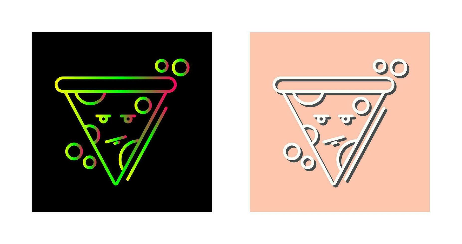 icono de vector de pizza