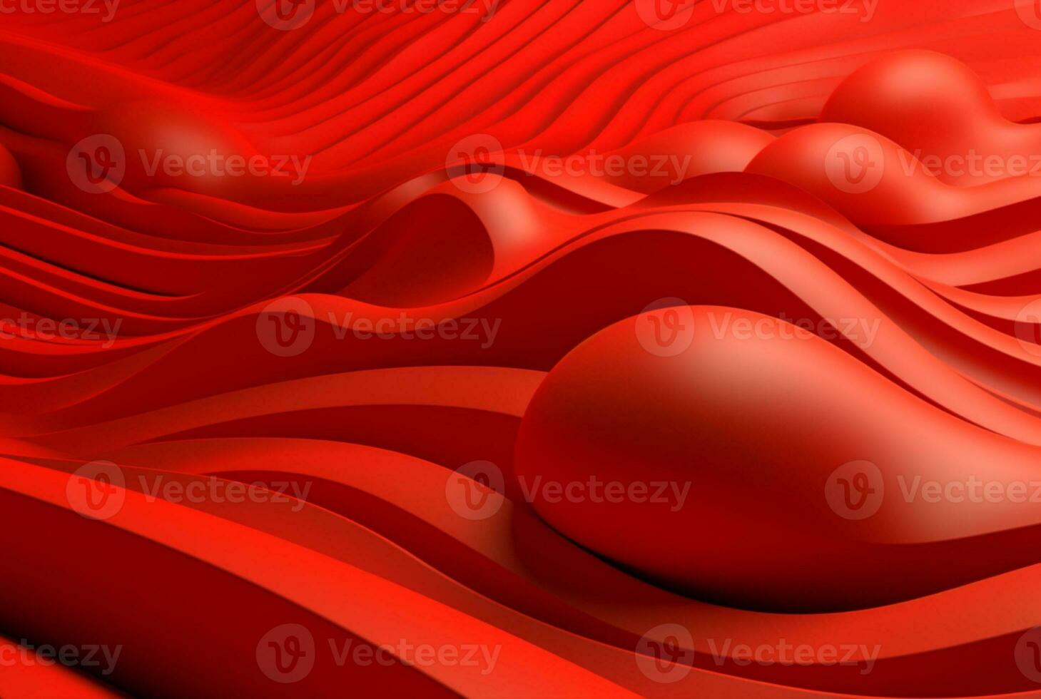 red abstract background. generative ai photo