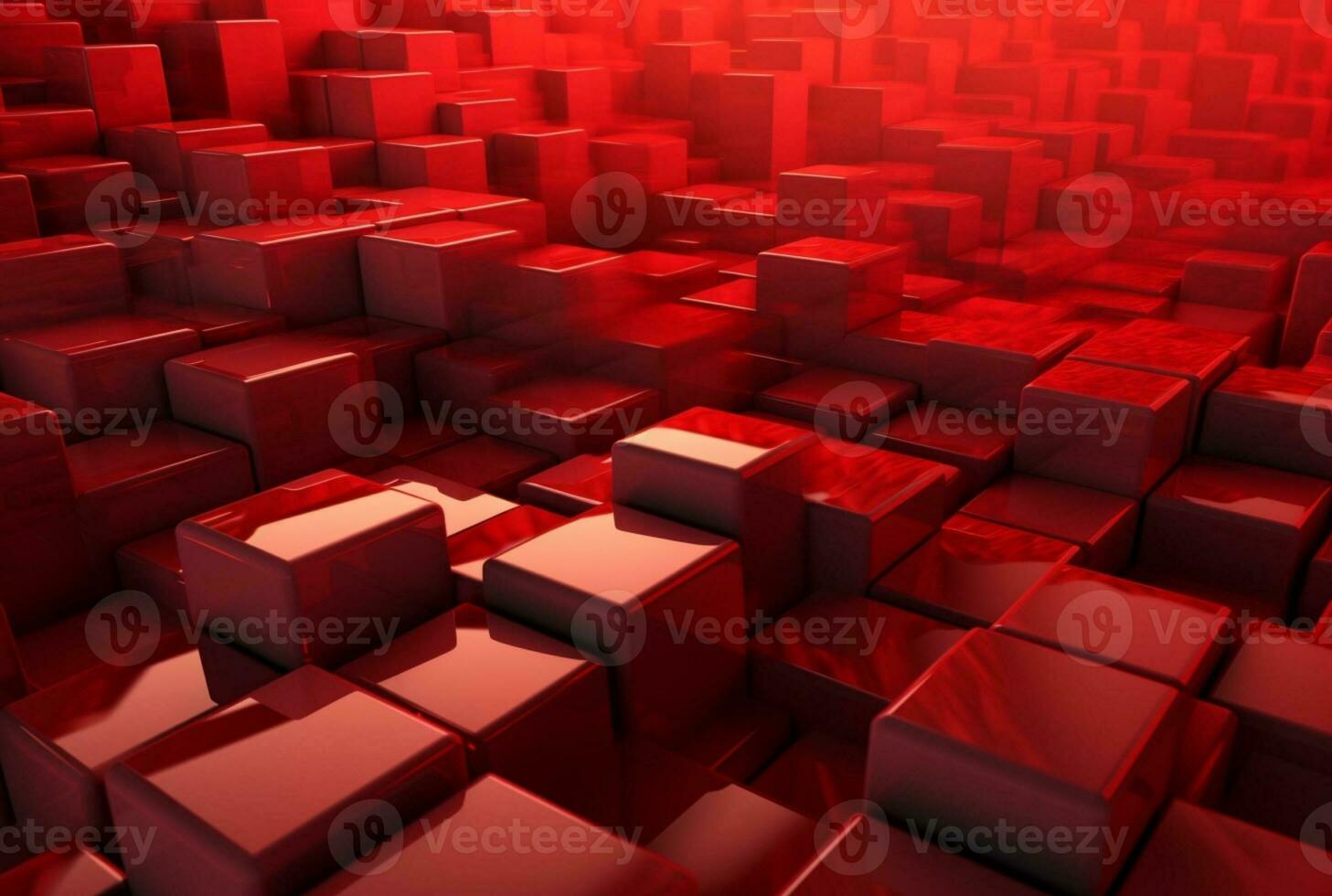 red abstract background. generative ai photo