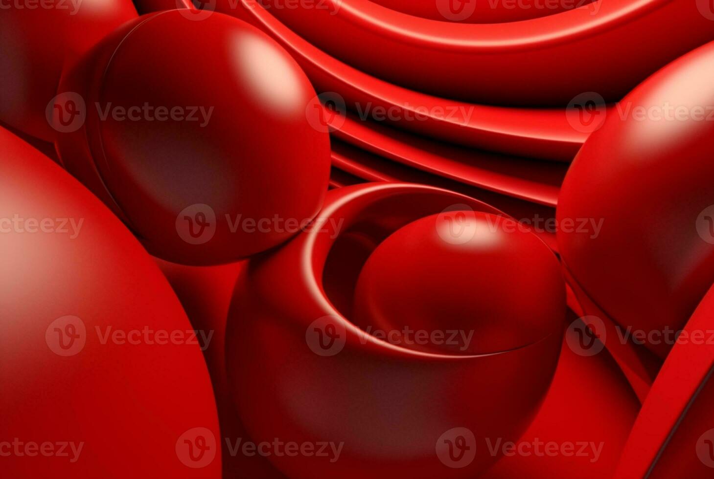 red abstract background. generative ai photo