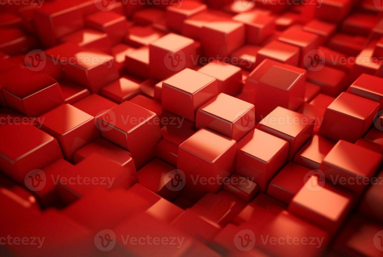 red abstract background. generative ai photo