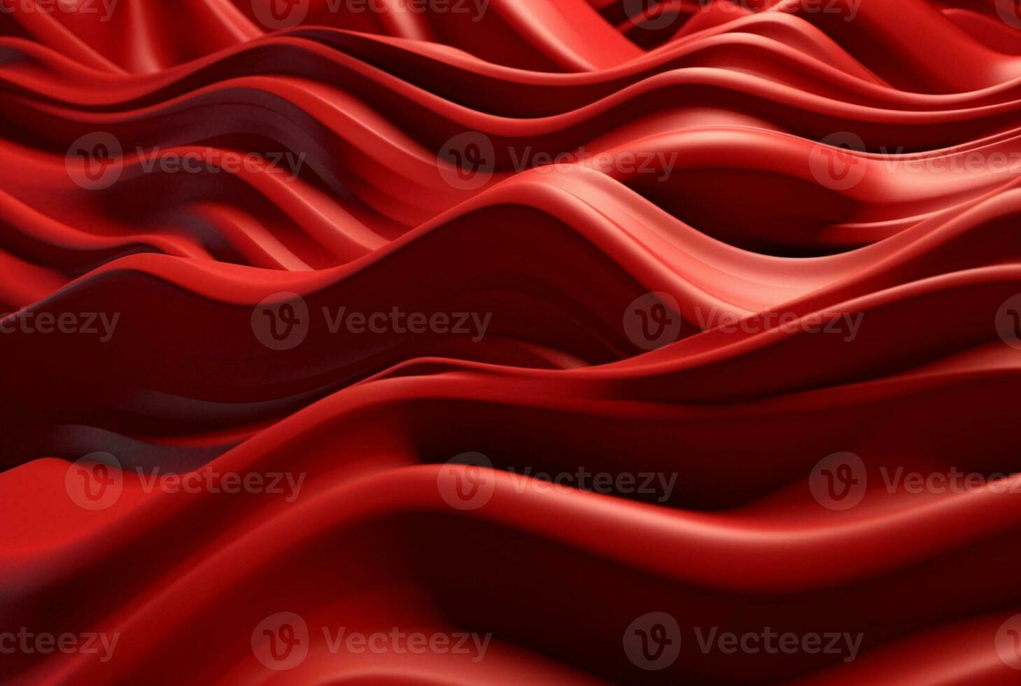 red abstract background. generative ai photo