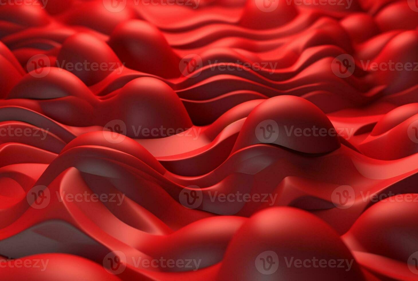 red abstract background. generative ai photo